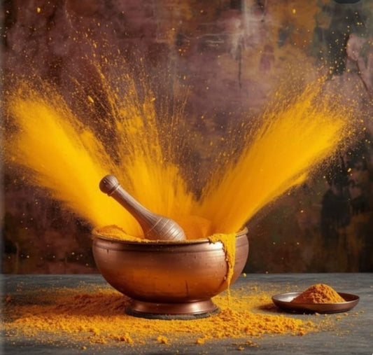 Premium Turmeric powder / desi huldi powder 200g