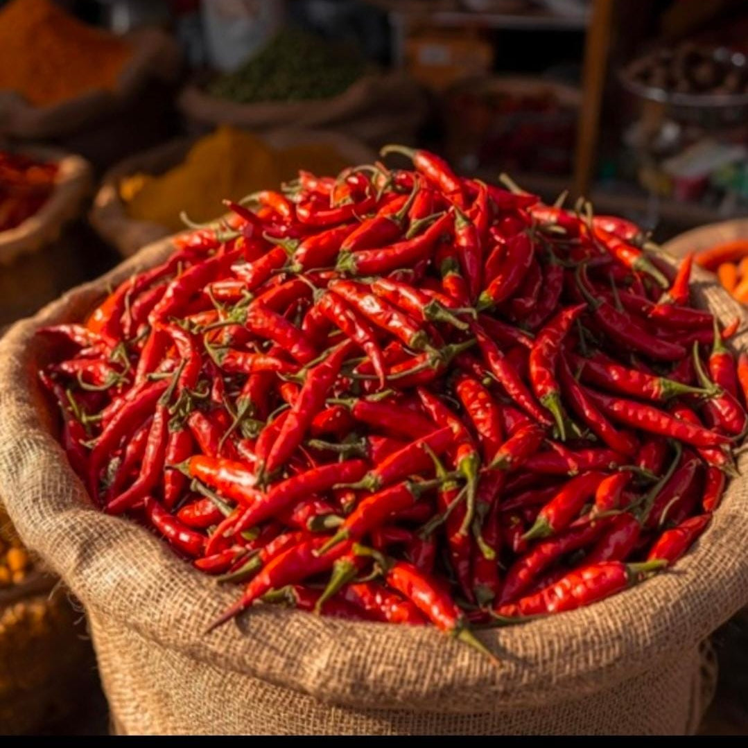 Hybrid Chilli whole/hybrid mirch sabut 200g