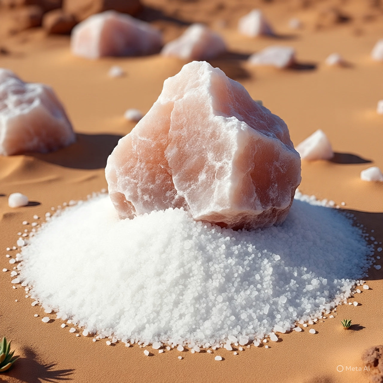 Khewra Pure Himalayan pink Rock Salt powder 1000g