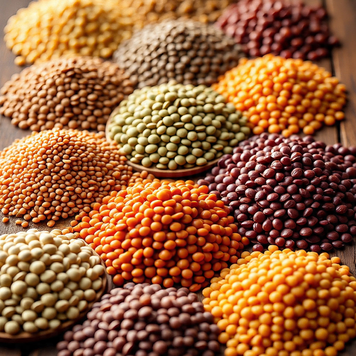 Premium Quality Lentils  masoor Whole / Desi Masoor Dal sabut 1/2kg