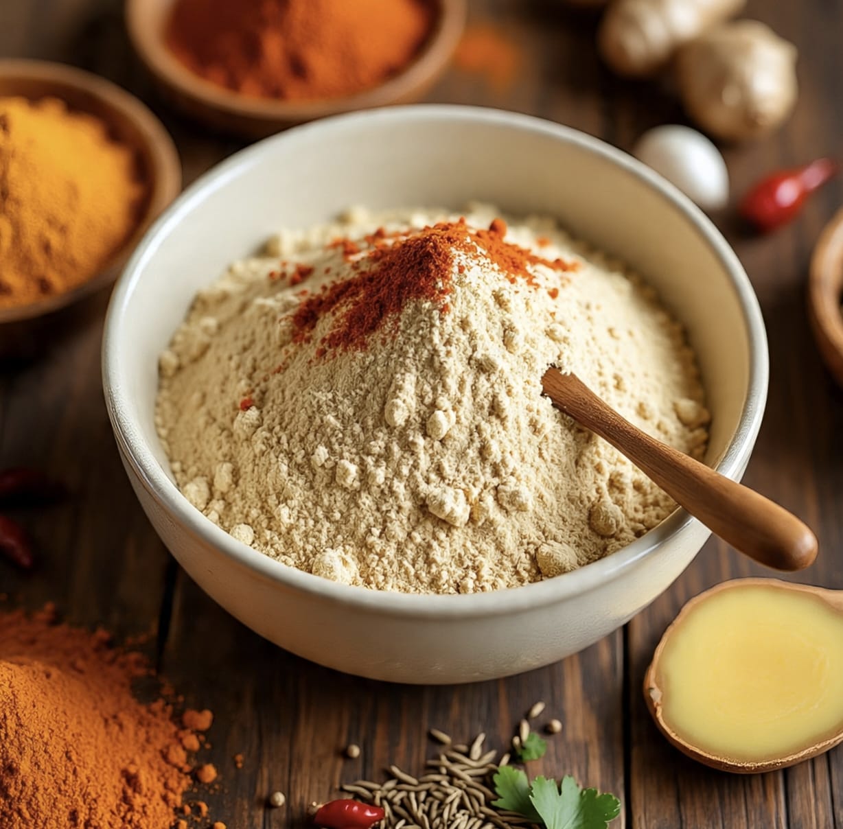 Pure chickpea flour / Desi Channy Ki Daal Ka Besan 1/2kg