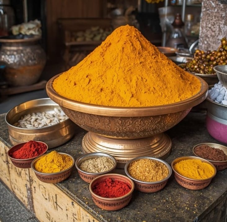 Premium Turmeric powder / desi huldi powder 200g